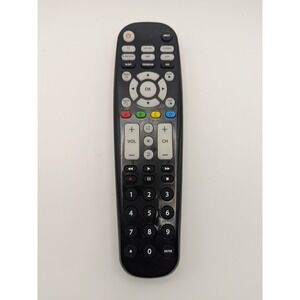 Blackweb 6-Device Universal Remote Control Backlit Black BWA18AV002 Working‎